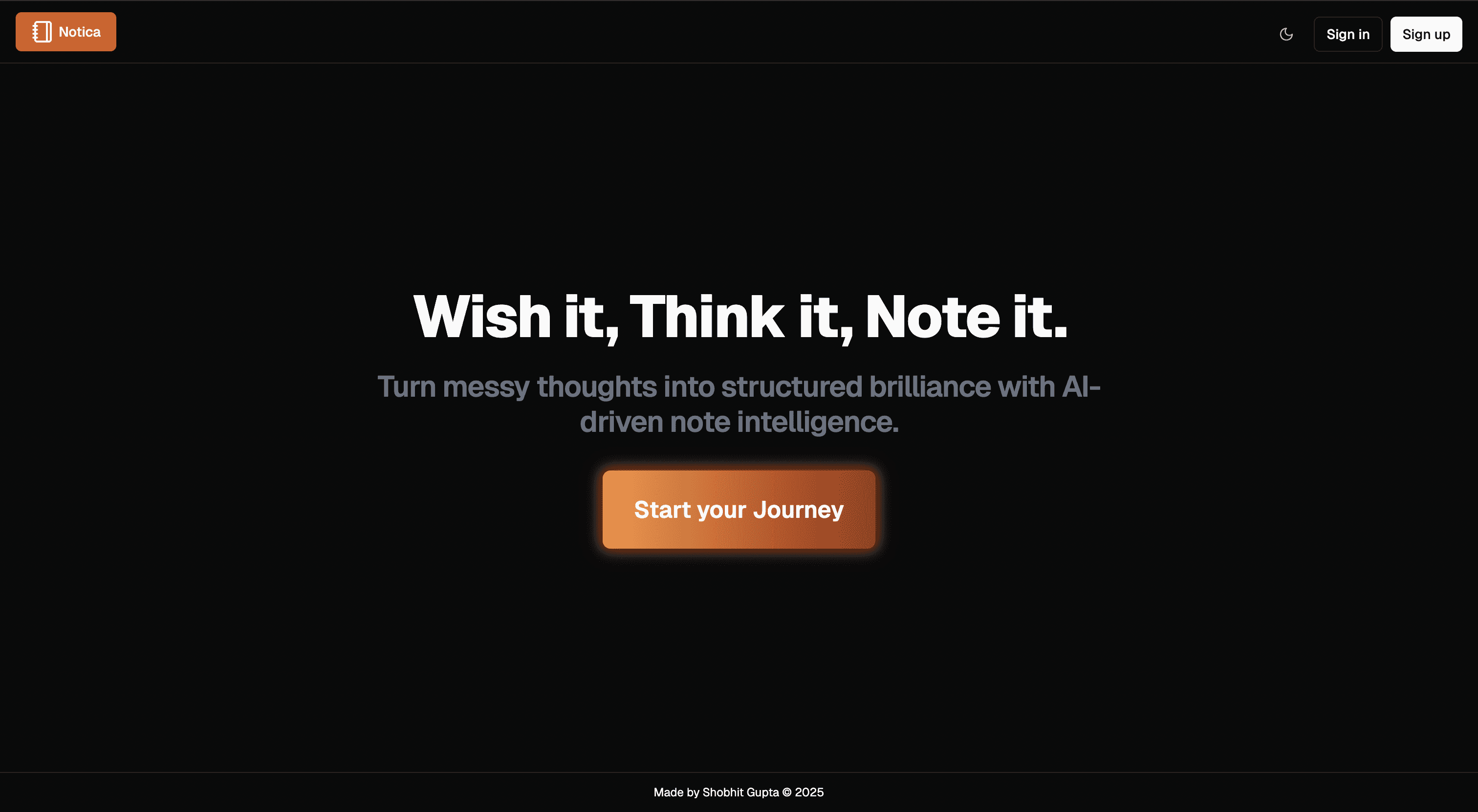 Notica App Screenshot